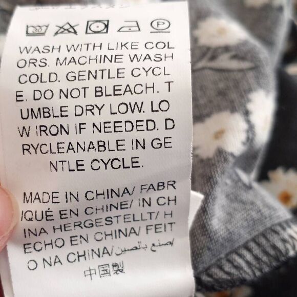 BEROZA BLACK & CREAM FLORAL BODYCON MIDI DRESS SZ.M EUC.  WORN ONLY 1X - Picture 11 of 11